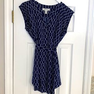 Motherhood Maternity Cap Sleeve Tie Detail Blouse